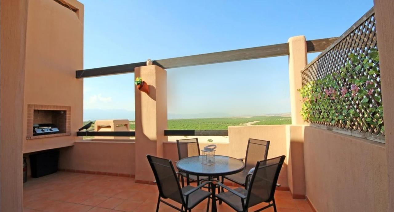 Casa Leona: Fully Furnished, Secure Golf Resort Penthouse Apartment With Gorgeous Views In Murcía Exteriér fotografie